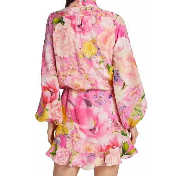 Rococo Sand Leona Floral Wrap Dress - Picture 4 of 11